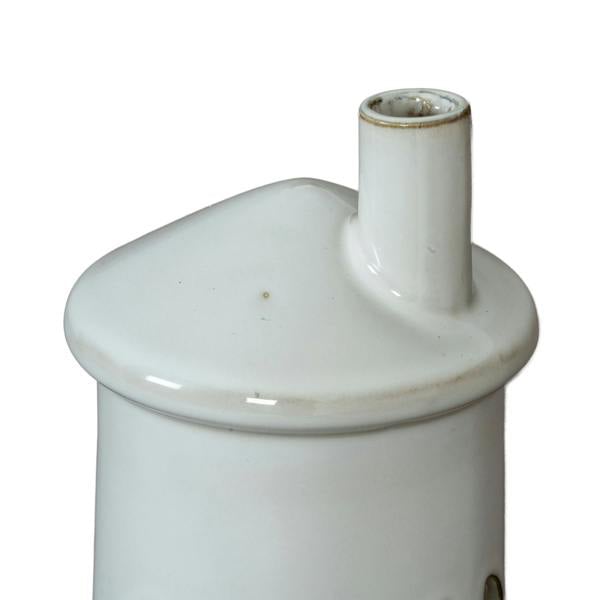 Hill Interiors Lighthouse Tea Light Holder - White - 