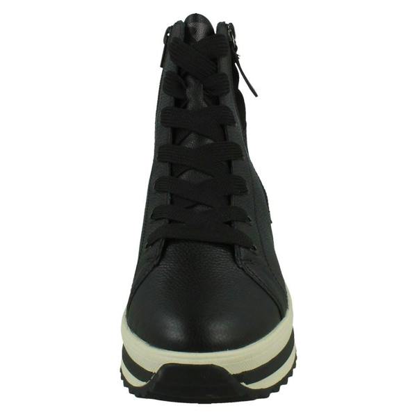 Rieker Ladies Rieker Dual Zip Casual Boots W3870