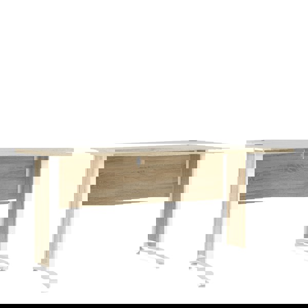 Furniture To Go Prima Desk 150 cm in Oak with White legs