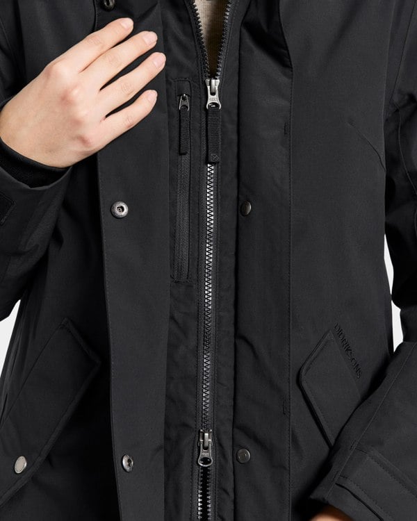 Didriksons Erna Womens Parka - Black 060