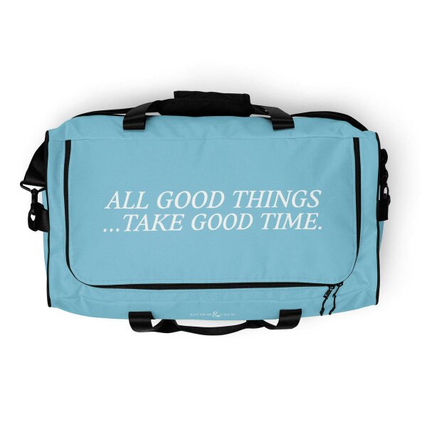 Anchor & Crew Cloud Thoughts Pattern Weekender Duffle Bag