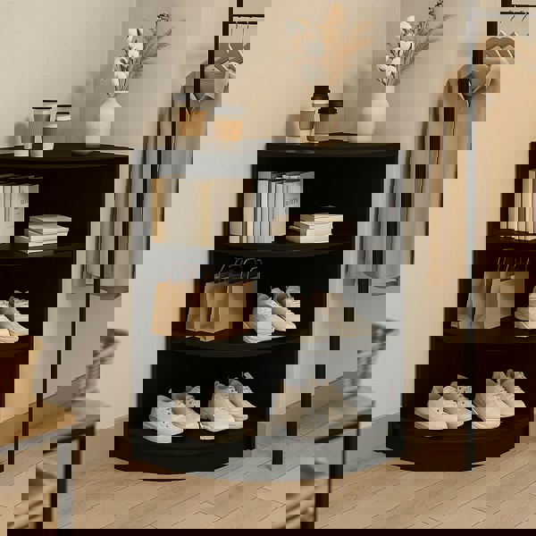 Monstershop Retail Shop Corner Counter LM60 - Black