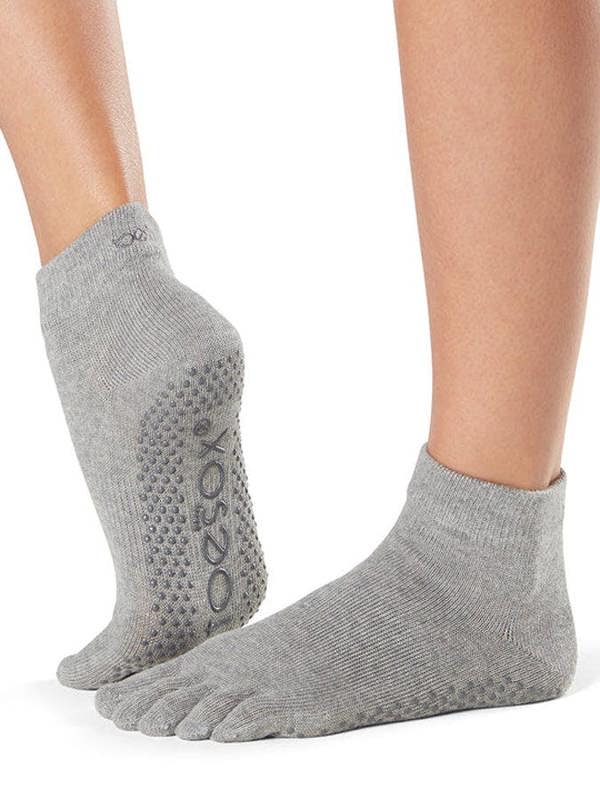 ToeSox Ankle Full Toe Women's Yoga Socks