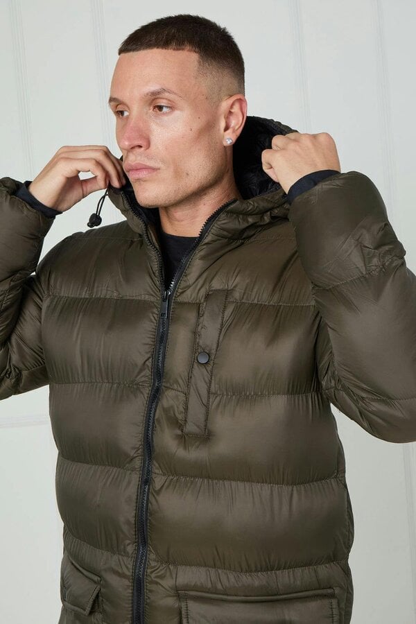 Men’s Longline Puffer Coat