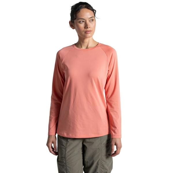 Craghoppers Womens/Ladies Nour Nosilife Long-Sleeved T-Shirt - Spiced Apricot - 