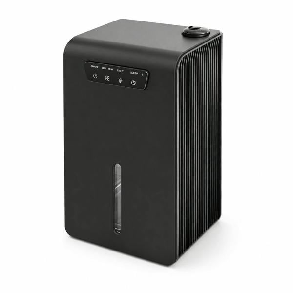 T-mech 3.2L Dehumidifier – Black with LED Light