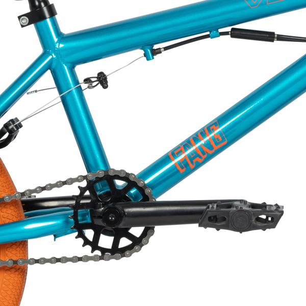 Venom Fang BMX 16" Kids Bike - Teal/Orange