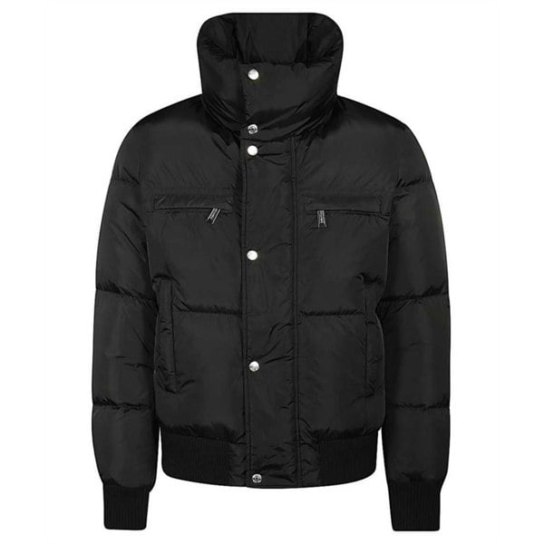 Dsquared2 Neck Logo Down Jacket - Black