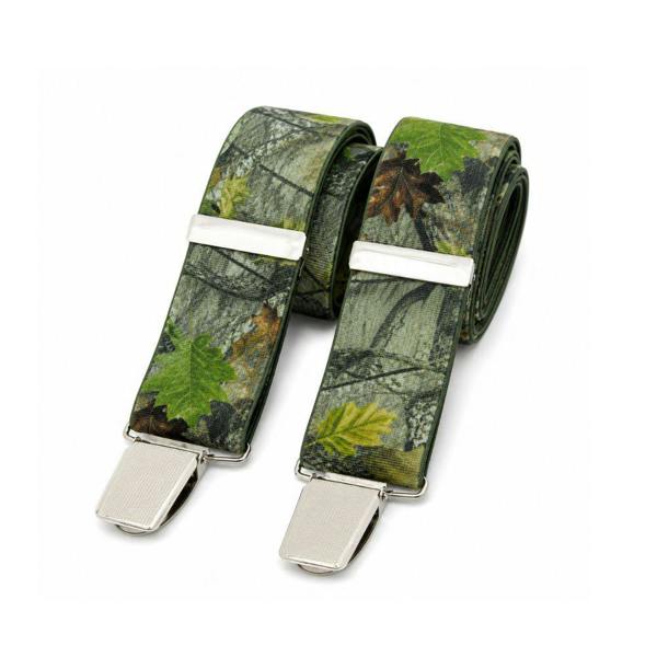 Jack Pyke extra wide braces in camouflage with strong clip