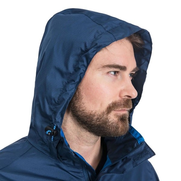 Trespass Men's Fraser II Waterproof Jacket - Navy Tone