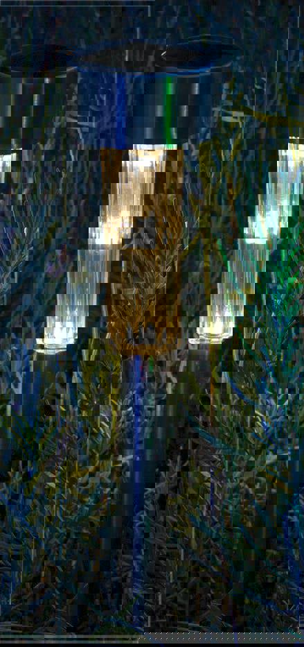 Luxform Solar Fuego Garden Spike Stainless Steel