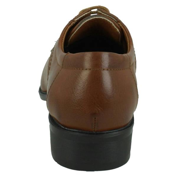 Spot On Boys Low Heel Lace Up Smart Shoes N1157