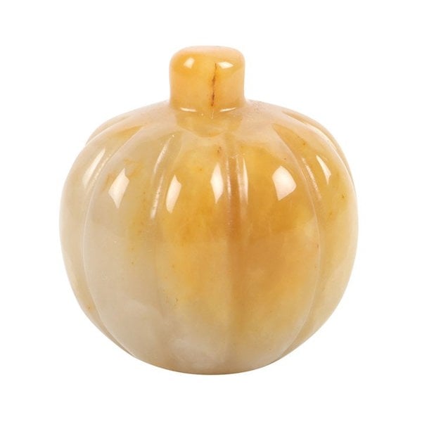 Serano Pumpkin Shaped Orange Calcite Crystal