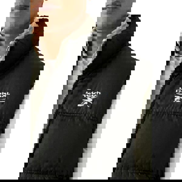 Reebok Mens Quilted Gilet - Black - 