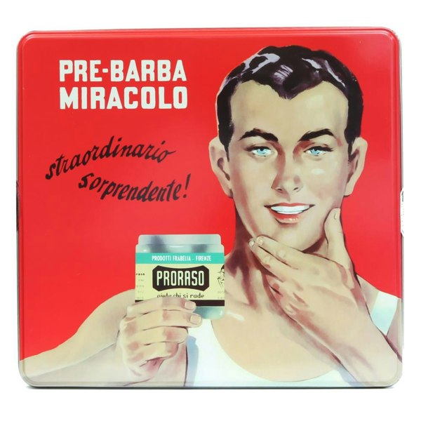 Proraso Refreshing Set - Shaving Cream, After Shave + Tin