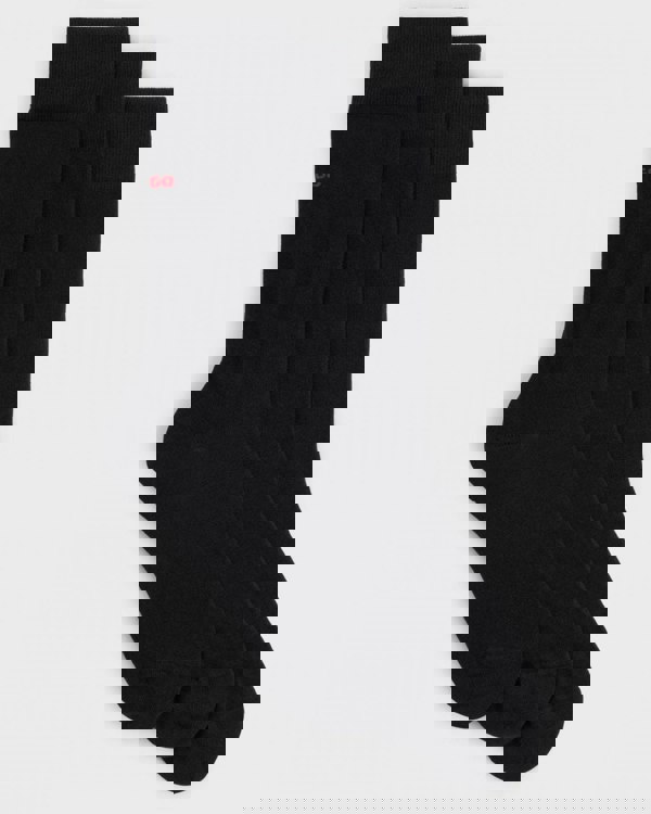 HUGO Mens 3-Pack of Regular Length Socks with Logo Details NOS - Dark Blue 401