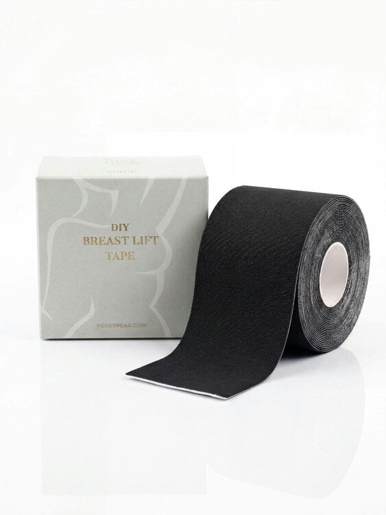 Perky Pear DIY Breast Lift Tape Roll-BLACK-A-DD Cups