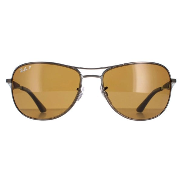 Ray-Ban Sunglasses 3519 029/83 Gunmetal Brown Polarized