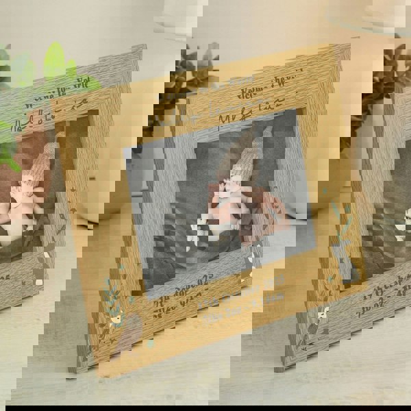 Personalised Memento Company Personalised Woodland Animals 6x4 Photo Frame