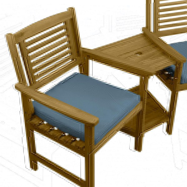 Jardi Companion Seat With Cushions