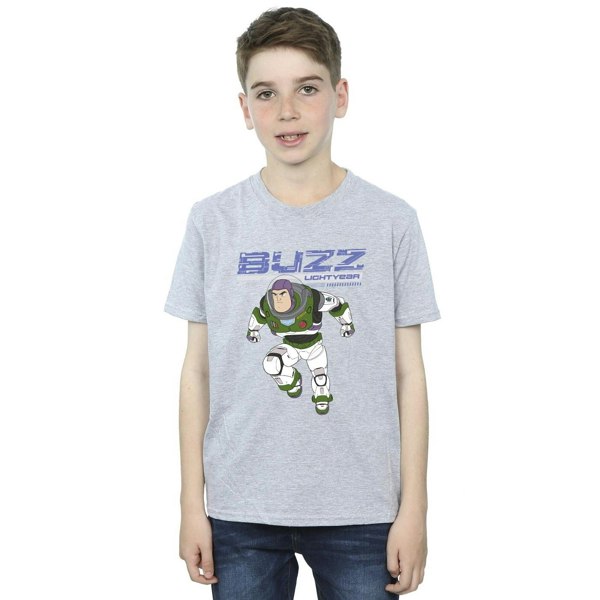 Disney Boys Lightyear Buzz Jump To Action T-Shirt - Sports Grey