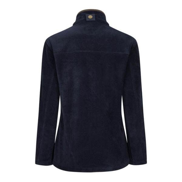 Hoggs of Fife Stenton Ladies Fleece Jacket in Navy rear view