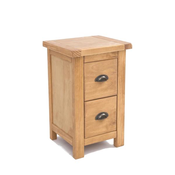 Cabinet Bits Lugo 2 Drawer Petite Bedside Table