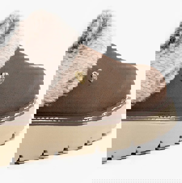 Skechers KEEPSAKES LITE - COZY BLEND Womens Slippers Chocolate