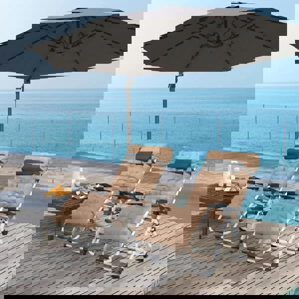 Outdoor Lounge Chair Set