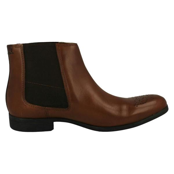 Clarks Mens Clarks Smart Chelsea Boots Gilmore Chelsea