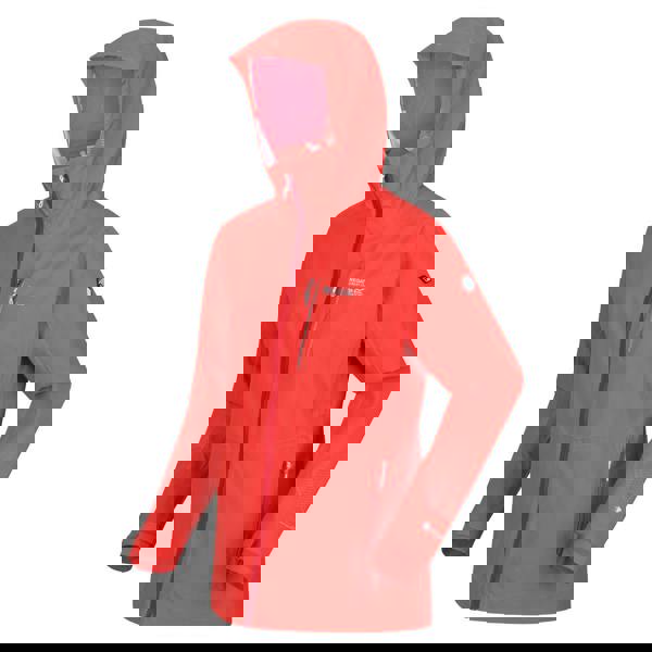 Regatta Womens/Ladies Highton Pro Waterproof Jacket - Neon Peach - 