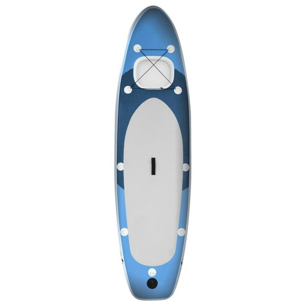 Berkfield Inflatable Stand Up Paddle Board Set Sea Blue 330x76x10 cm