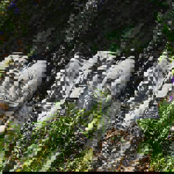 Happy Laying Buddha Sculpture