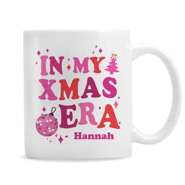Personalised Memento Company Personalised In My Christmas Era Mug
