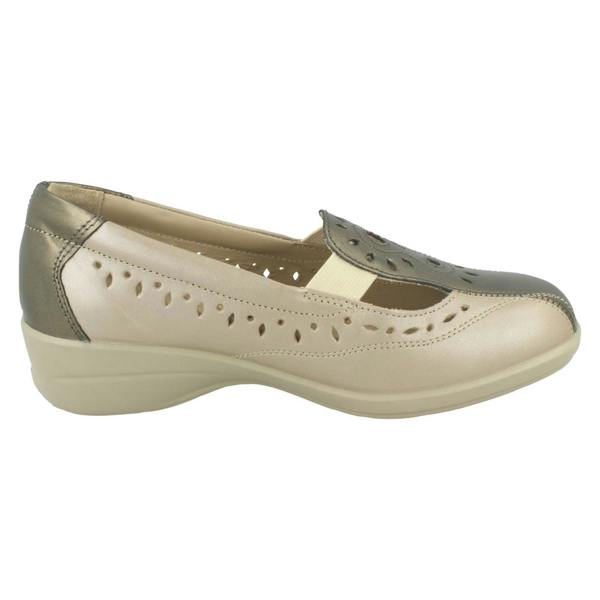 DB Shoes Ladies Easy B Comfortable Slip On Shoes Sunray