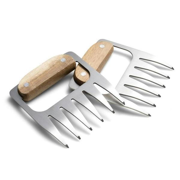 Personalised Metal Meat Claws - alternative angle