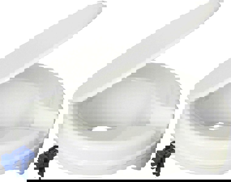 Aidapt Senator Plastic Raised Toilet Seat 2 inch with lid