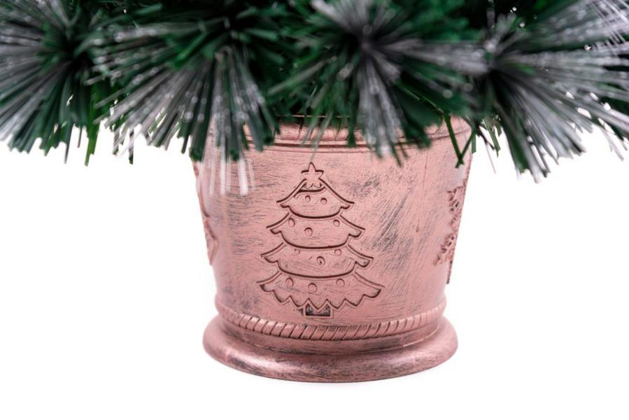 2ft to 6ft Fibre Optic Pre-Lit Artificial Christmas Tree with LED Lights image 3