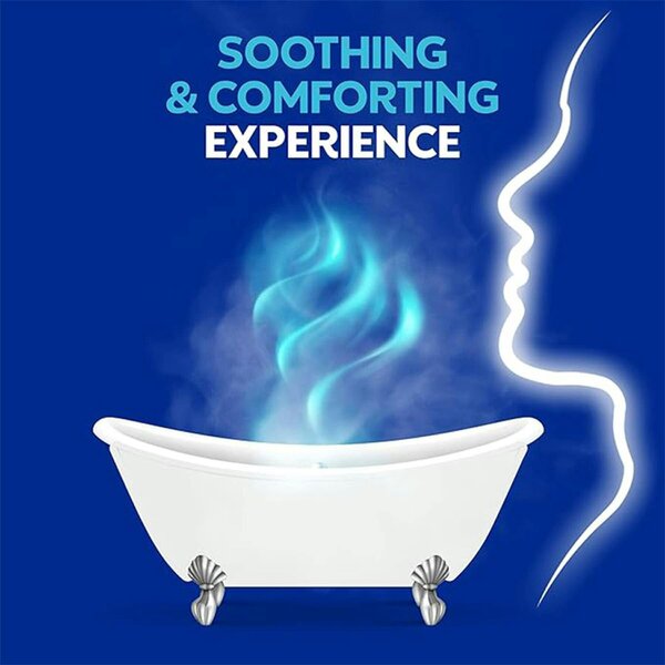 Vicks VapoBath Bath Salts with Menthol and Camphor Scents, 425g