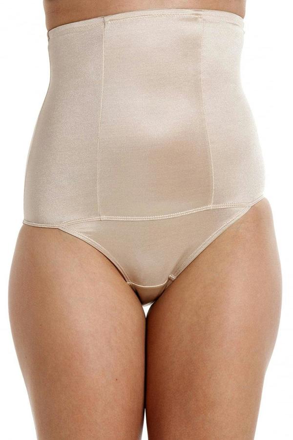 Two Pack Beige High Waist Support Shapewear Briefs