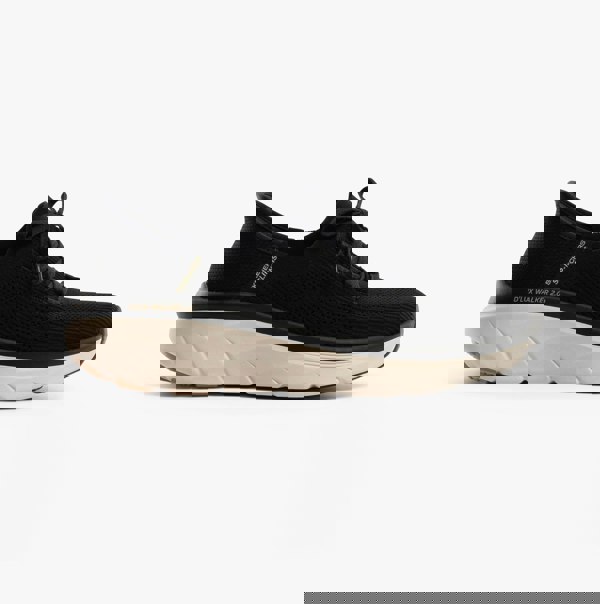 Skechers 150105/BKTN D'LUX WALKER 2.0-THRILL MOVEM Womens Trainers Black/Tan