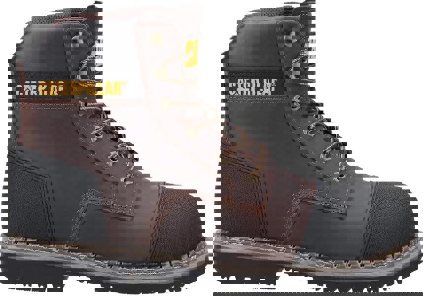 Caterpillar PowerPlant Bump Cap Mens Steel Toe/Midsole S3 Safety Boots