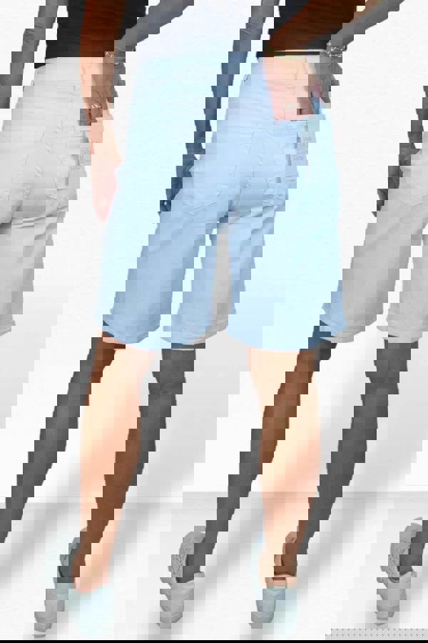 Paulo Due Women's Relaxed Straight Leg Cotton Shorts