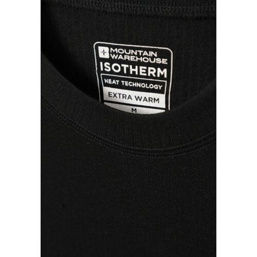 Mountain Warehouse Mens Talus Base Layer Top (Pack of 2) - Black - Black - 100% Polyester