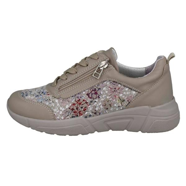 DB Shoes Ladies DB Shoes 2V Fitting Wedge Trainers Grace