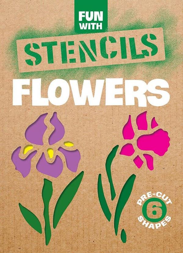 Fun with Stencils: Flowers