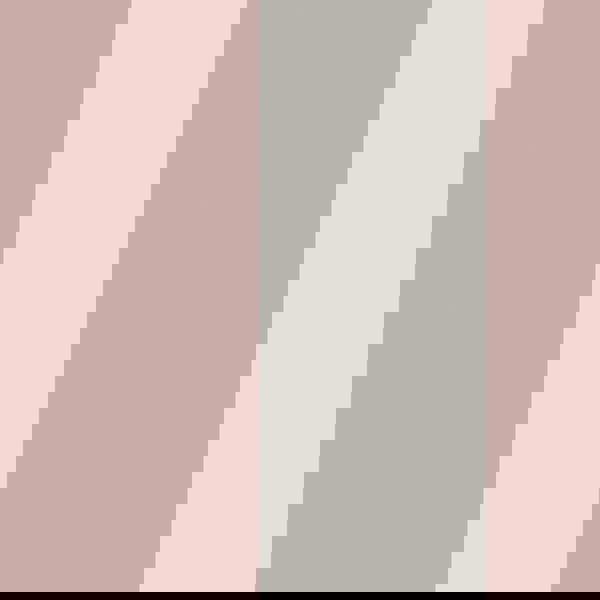 Joules Harborough Stripe Wallpaper - Pink - 10m