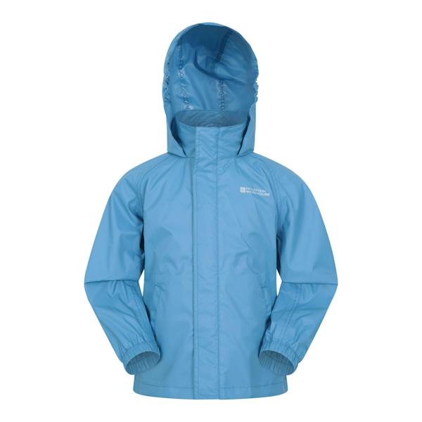 Mountain Warehouse Childrens/Kids Pakka II Waterproof Jacket - Blue - 