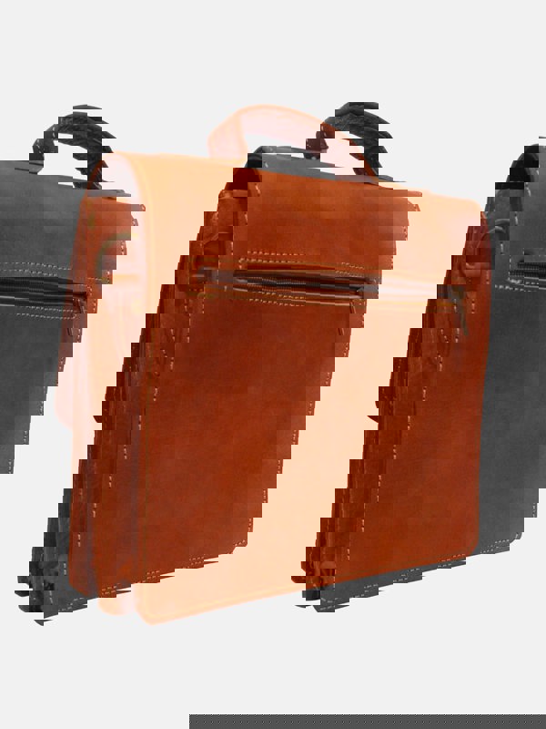 Berber Leather The Casablanca Mini Satchel in Light Brown