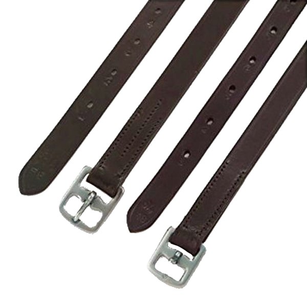 Hy Stirrup Leathers (One Pair) - Brown